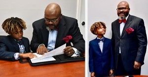 Father and son founders of Junior Wallstreeters