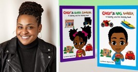 Kishanna Heyward, author of Credit is King, Queen coloring books