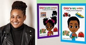 Kishanna Heyward, author of Credit is King, Queen coloring books