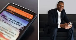 Louis Green, founder Junbugg Fitness social network