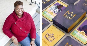 Ruby Taylor, founder of Legacy Card game