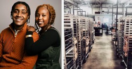 Terran and Quinton Lewis, founders of Herb N Eden