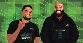 Tongayi Choto and Roger Roman, founders of AfriBlocks