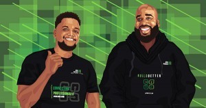 Tongayi Choto and Roger Roman, founders of AfriBlocks