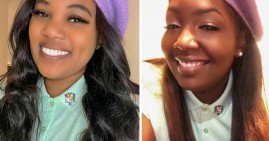 Hildra Anna Jeanetta Starks and Stephanie Robinson, founders of Sigma Chi Psi