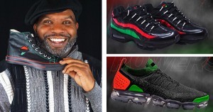 Tarik Edmonson, founder and owner of Nagast Footwear