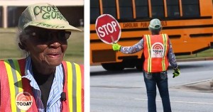 Estella Williams, 94-year old crossing guard