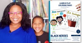 Quinn Cummings and her son, Aidyn