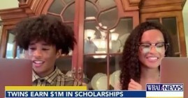 Reagan and Ricardo Razon, Black twins who won $1 million in scholarships
