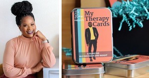 Dr. Ebony, creator of therapy cards for Black men