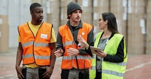 Felons working at a warehouse job