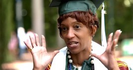 Michele Randolph, Deaf mom who graduated college early
