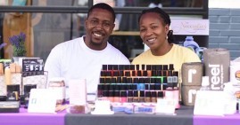 Troy and Aurora Nkrumah Dixon, founder The Necessities Company