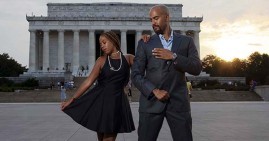 Angel Rich and Karl Jones engaged