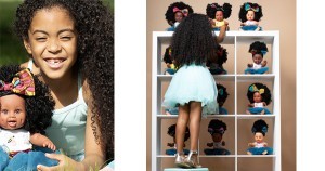 Young founder of Orijin Bees dolls