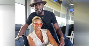 Dawn Dickson and her husband, Frederick Akpoghene