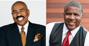 Steve Harvey and Robert Smith