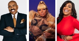 Steve Harvey, Mary J. Blige and Niecey Nash