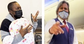 Black family with newborn baby kicked off flight