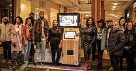 Dawn Dickson with investors of Popshops