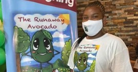 Rhea James, 10-year old author