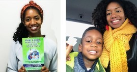 Andrea Stephenson and her son Corban