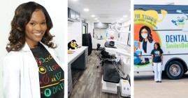 Dr. LaMonica Davis Taylor, founder of Smiles on Broadway Dental Care in Jackson, MS