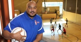 Jamar Johnson, founder and CEO of CBLHoopCity Challenge app