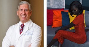 Jeffrey Lieberman and Nyakim Gatwech