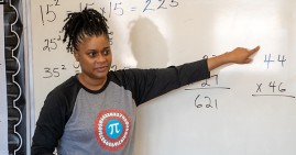 Assata Moore, founder of Black Math Genius program