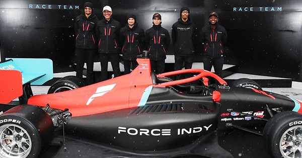 Force Indy Black race team