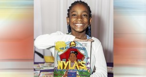 Nyla Johnson, author of First Day of Kindergarten book
