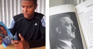 Ash Cash's book with Hitler teachings inside