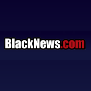 Black News dot com interim logo