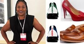 Kam Ballard, founder and CEO of b.c.e. Shoes