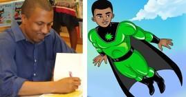 Yaba Baker, creator of Super CJ Black Superhero series