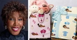 Lorna D. Cheatham, founder of a Black-owned gift wrapping paper brand