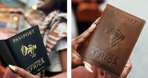 United States of Africa passport holder