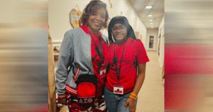 Toscha Dickerson and Kaleigh