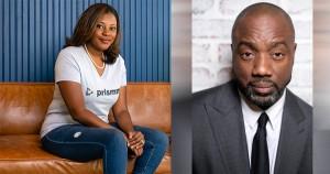 Martha Underwood and Malik Yoba