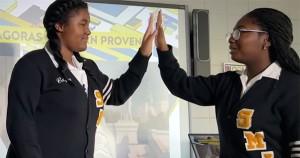 Calcea Johnson and NeKiya Jackson