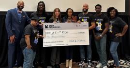 Angel Rich-Jones and her staff at SXSW