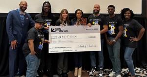 Angel Rich-Jones and her staff at SXSW