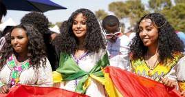 Attendees at Africa Day in Las Vegas