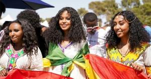 Attendees at Africa Day in Las Vegas