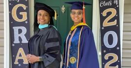 Audrey Muhammad and daughter, Hasana