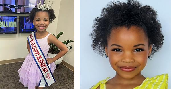 6-Year-Old Black Girl Makes History, Represents State of