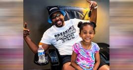 Dontaye Carter with daughter, Kyleigh