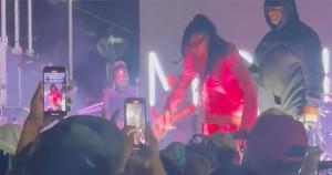 Monica performing in Detroit