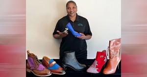 Kam Ballard, founder of bce Shoes